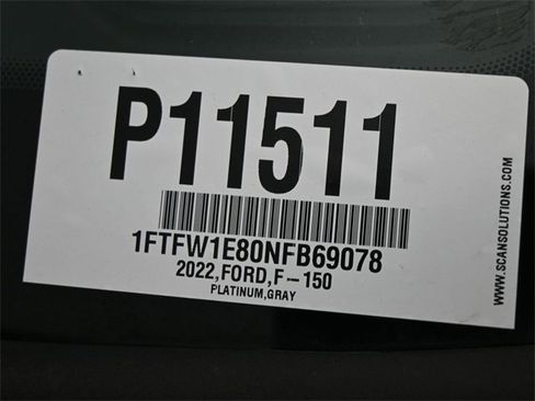 Used 2022 Ford F150 Platinum w/ Equipment Group 701A High image 27