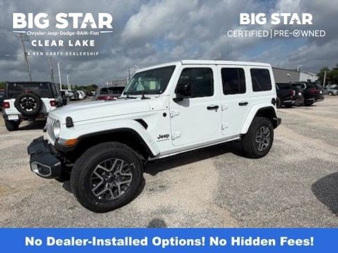 Used 2025 Jeep Wrangler Unlimited Sahara AWD/4WD image 1
