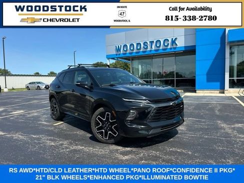 Certified 2023 Chevrolet Blazer RS w/ Driver Confidence II Package AWD/4WD image 1
