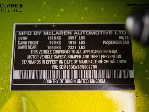 Used 2025 McLaren Artura Spider image 35