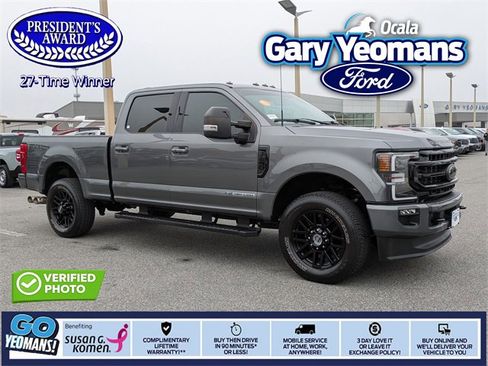 Certified 2022 Ford F250 Lariat w/ Black Appearance Package image 1