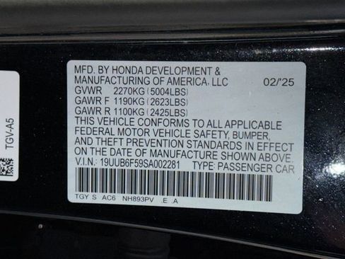 Used 2025 Acura TLX SH-AWD w/ A-SPEC Pkg image 22