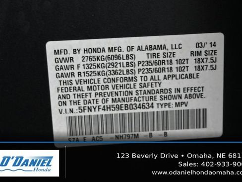 Used 2014 Honda Pilot EX-L image 50