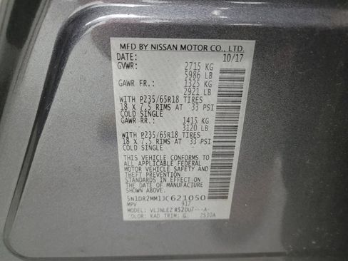 Used 2018 Nissan Pathfinder SV AWD/4WD image 33