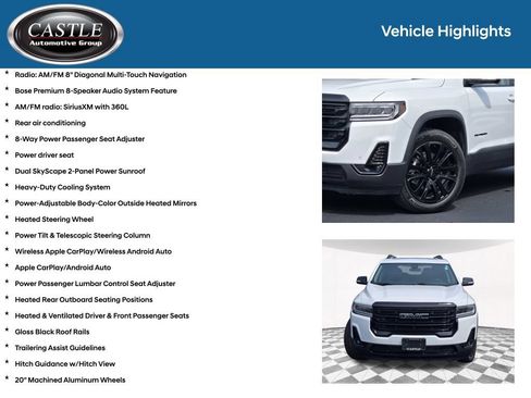Used 2023 GMC Acadia SLT w/ Elevation Edition AWD/4WD image 12