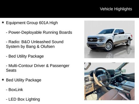 Certified 2023 Ford F150 King Ranch w/ Equipment Group 601A High AWD/4WD image 6