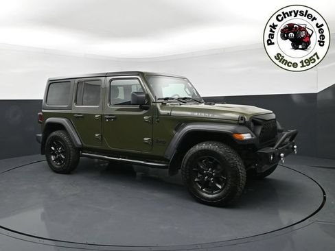 Used 2021 Jeep Wrangler Unlimited Sport AWD/4WD image 1