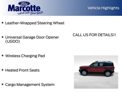 Certified 2023 Ford Bronco Sport Heritage w/ Heritage Convenience Package AWD/4WD image 10
