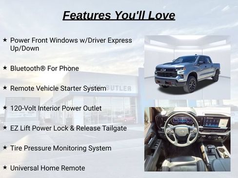 Used 2025 Chevrolet Silverado 1500 LT Trail Boss w/ Convenience Package II AWD/4WD image 33