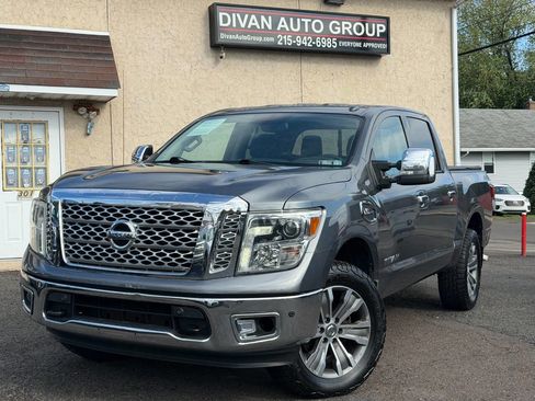 Used 2017 Nissan Titan SL w/ SL Towing Convenience Package AWD/4WD image 1