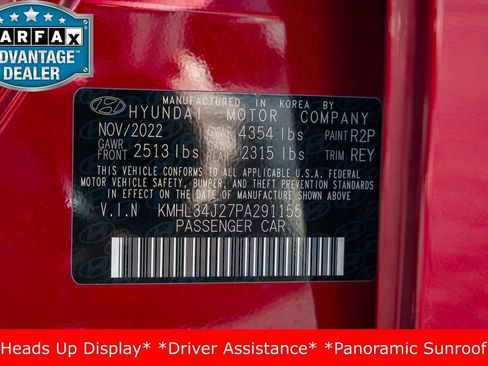 Used 2023 Hyundai Sonata Limited w/ Preferred Accessory Package image 30