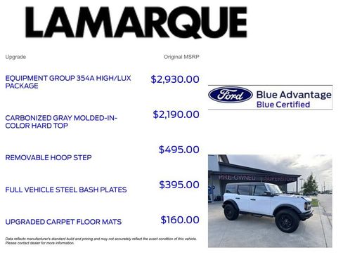 Used 2024 Ford Bronco Wildtrak AWD/4WD image 10