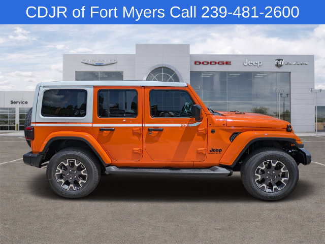 New 2026 Jeep Wrangler Unlimited Sahara w/ Whitecap Package AWD/4WD image 2