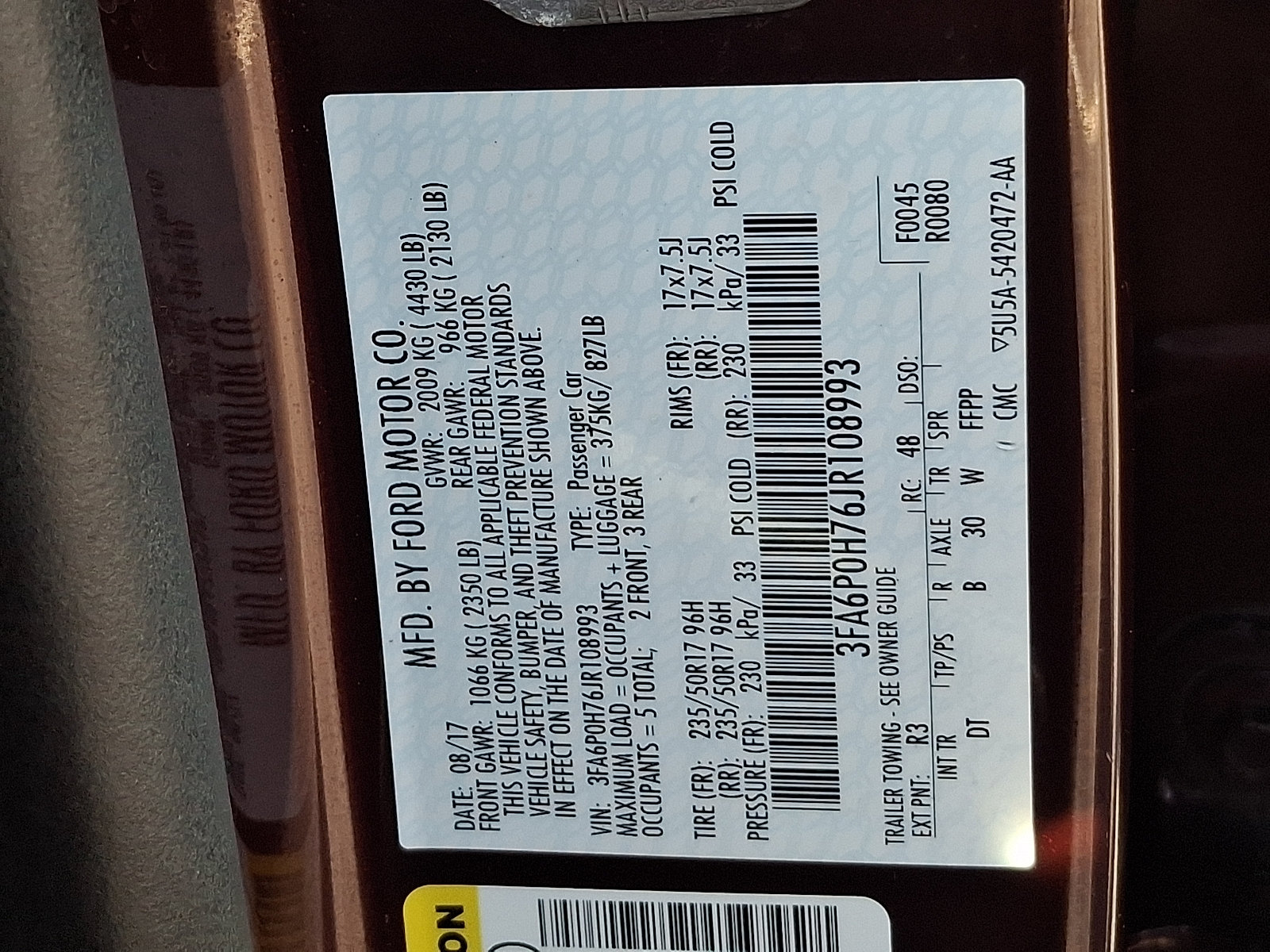 Used 2018 Ford Fusion SE w/ Fusion SE Technology Package FWD image 25