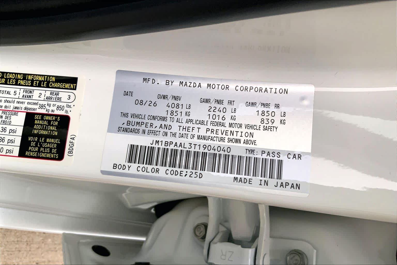 New 2026 MAZDA MAZDA3 s FWD image 22