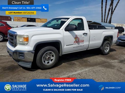 Used 2015 GMC Sierra 1500 2WD Regular Cab image 1