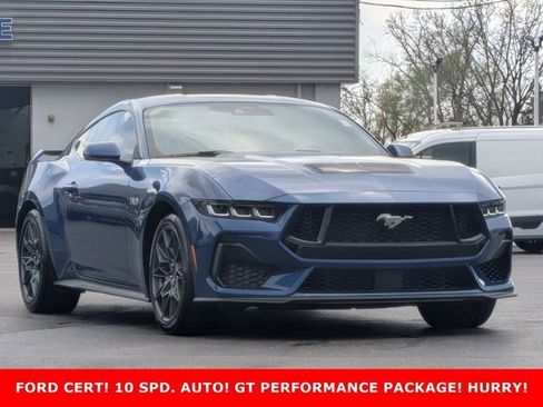 Certified 2024 Ford Mustang GT Premium w/ GT Performance Package RWD image 3