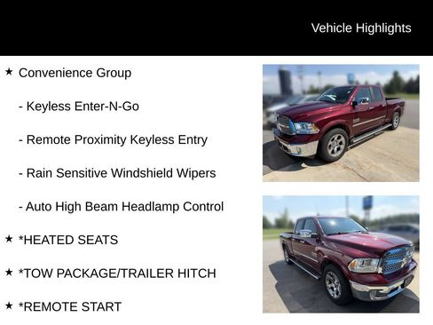 Used 2018 RAM 1500 Laramie w/ Convenience Group AWD/4WD image 5