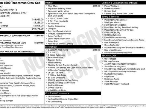 Used 2025 RAM 1500 Tradesman RWD image 33