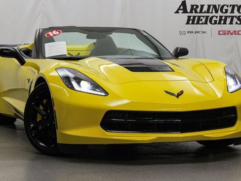 Used 2016 Chevrolet Corvette Stingray Convertible w/ 2LT Preferred Equipment Group RWD image 1