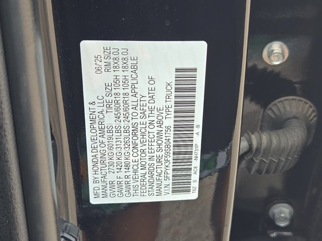Used 2025 Honda Ridgeline RTL image 33