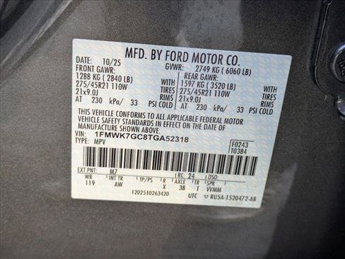 Used 2026 Ford Explorer ST RWD image 15