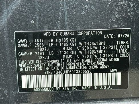 New 2026 Subaru Crosstrek 2.5i Sport AWD/4WD image 39