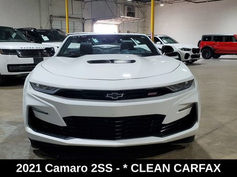 Used 2021 Chevrolet Camaro SS RWD image 2