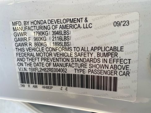 Certified 2024 Honda Civic Sport image 38
