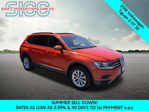 Used 2018 Volkswagen Tiguan SE w/ Panoramic Sunroof Package AWD/4WD image 8