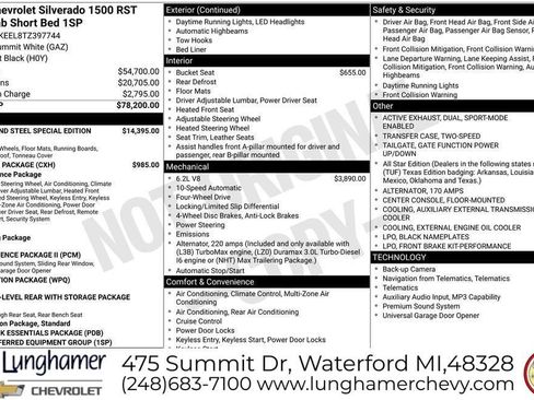 New 2026 Chevrolet Silverado 1500 RST AWD/4WD image 15