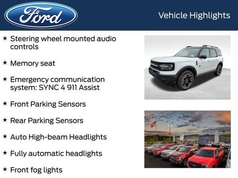 New 2025 Ford Bronco Sport Outer Banks w/ Outer Banks Tech Package+ image 8