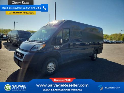 Used 2020 RAM ProMaster 3500 FWD image 1