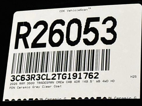 New 2026 RAM 3500 Tradesman image 25