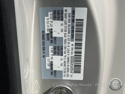 Certified 2023 MAZDA MX-5 Miata Grand Touring RWD image 12