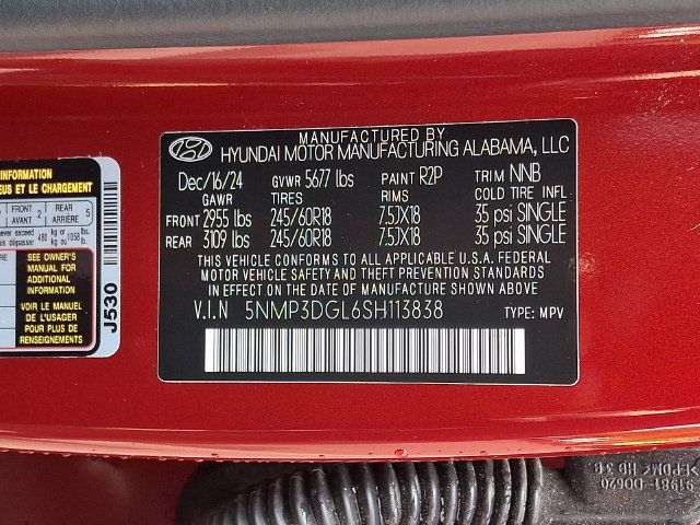 Certified 2025 Hyundai Santa Fe XRT AWD/4WD image 18