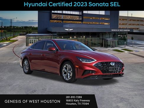 Certified 2023 Hyundai Sonata SEL w/ Preferred Accessory Package FWD image 1