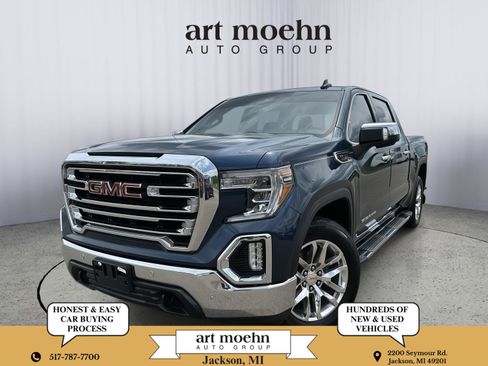 Used 2019 GMC Sierra 1500 SLT w/ SLT Premium Plus Package AWD/4WD image 1