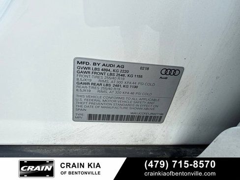 Used 2018 Audi Q3 2.0T Premium Plus w/ Premium Plus Package AWD/4WD image 18
