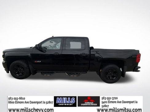 Used 2018 Chevrolet Silverado 1500 LTZ Z71 w/ Midnight Edition AWD/4WD image 2