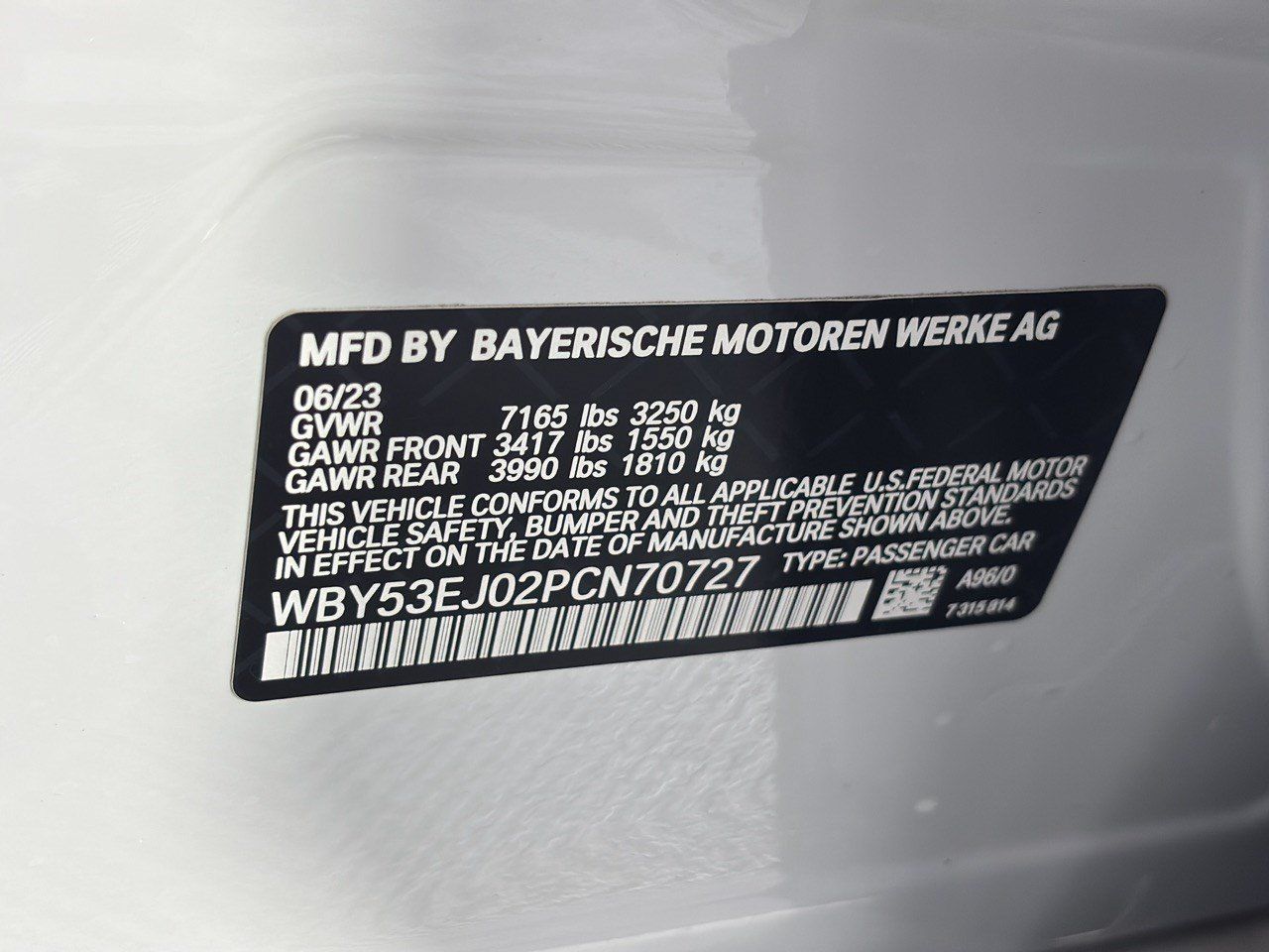 Certified 2023 BMW i7 xDrive60 AWD/4WD image 31