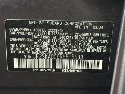 Used 2024 Subaru Forester Sport image 29