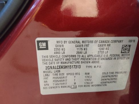 Used 2017 Chevrolet Equinox LT FWD image 33