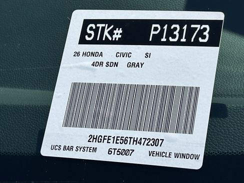 Certified 2026 Honda Civic Si image 31