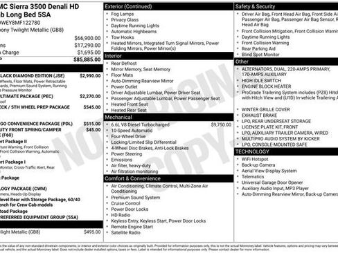 Used 2021 GMC Sierra 3500 Denali w/ Denali Black Diamond Edition image 23