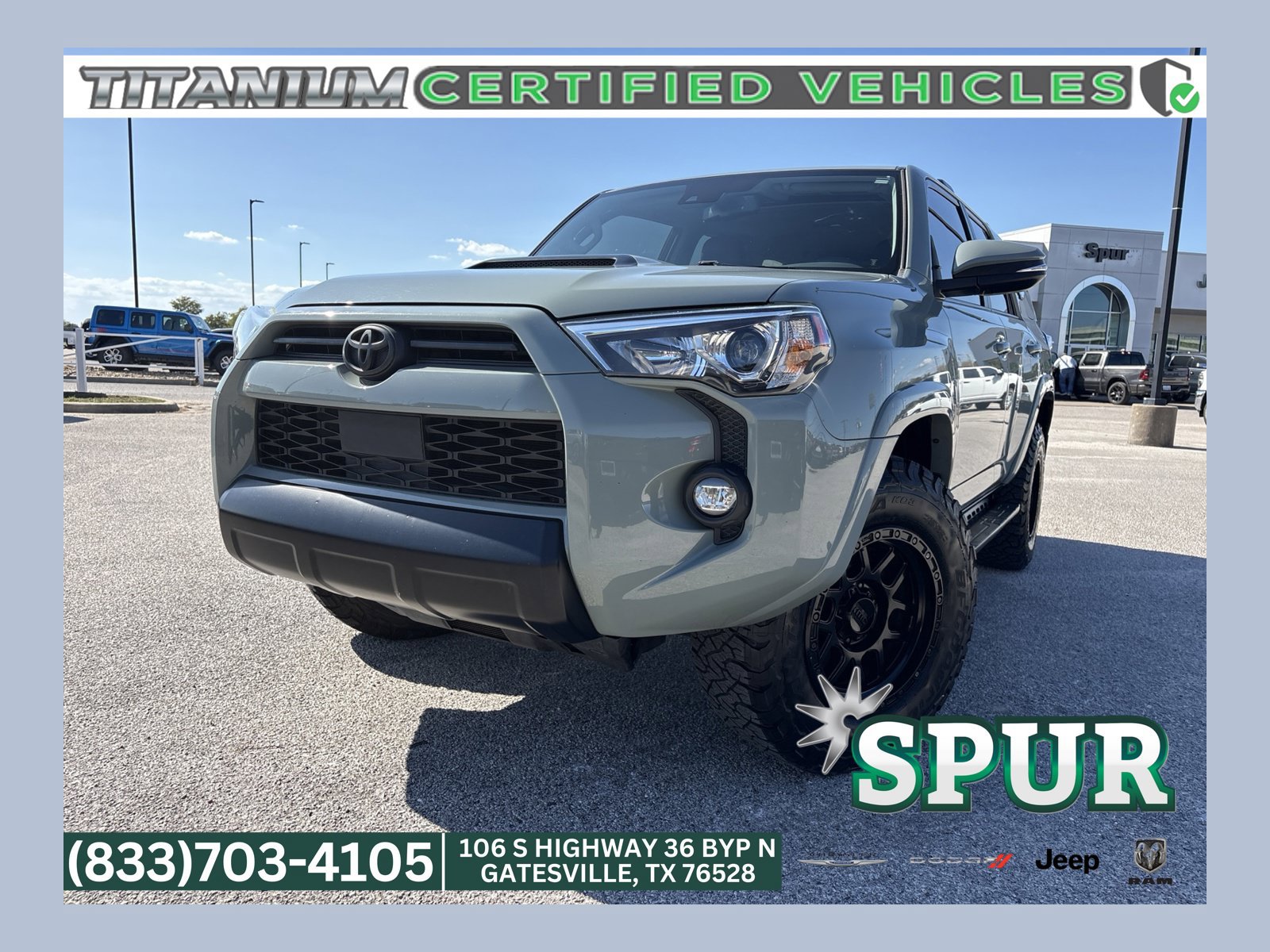 Used 2022 Toyota 4Runner TRD Off-Road Premium w/ Moonroof Package AWD/4WD 360° Tour