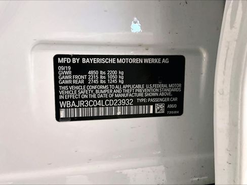 Used 2020 BMW 530i w/ Premium Package RWD image 30