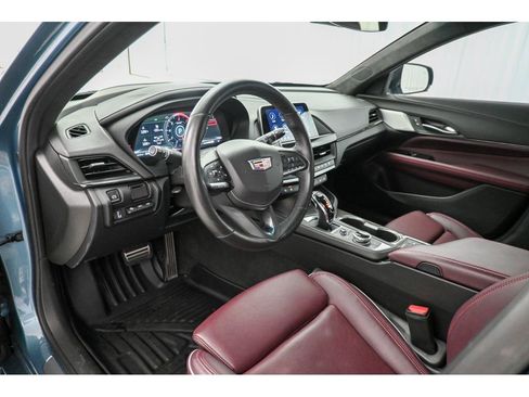 Used 2023 Cadillac CT4 V w/ LPO, ONYX Package RWD image 34