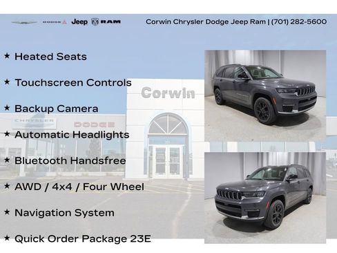 Used 2024 Jeep Grand Cherokee L Limited w/ Luxury Tech Group II AWD/4WD image 8