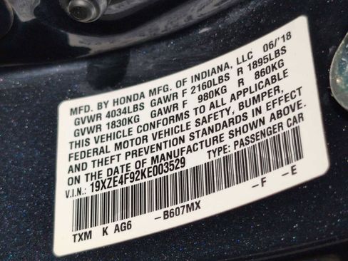 Used 2019 Honda Insight Touring image 35
